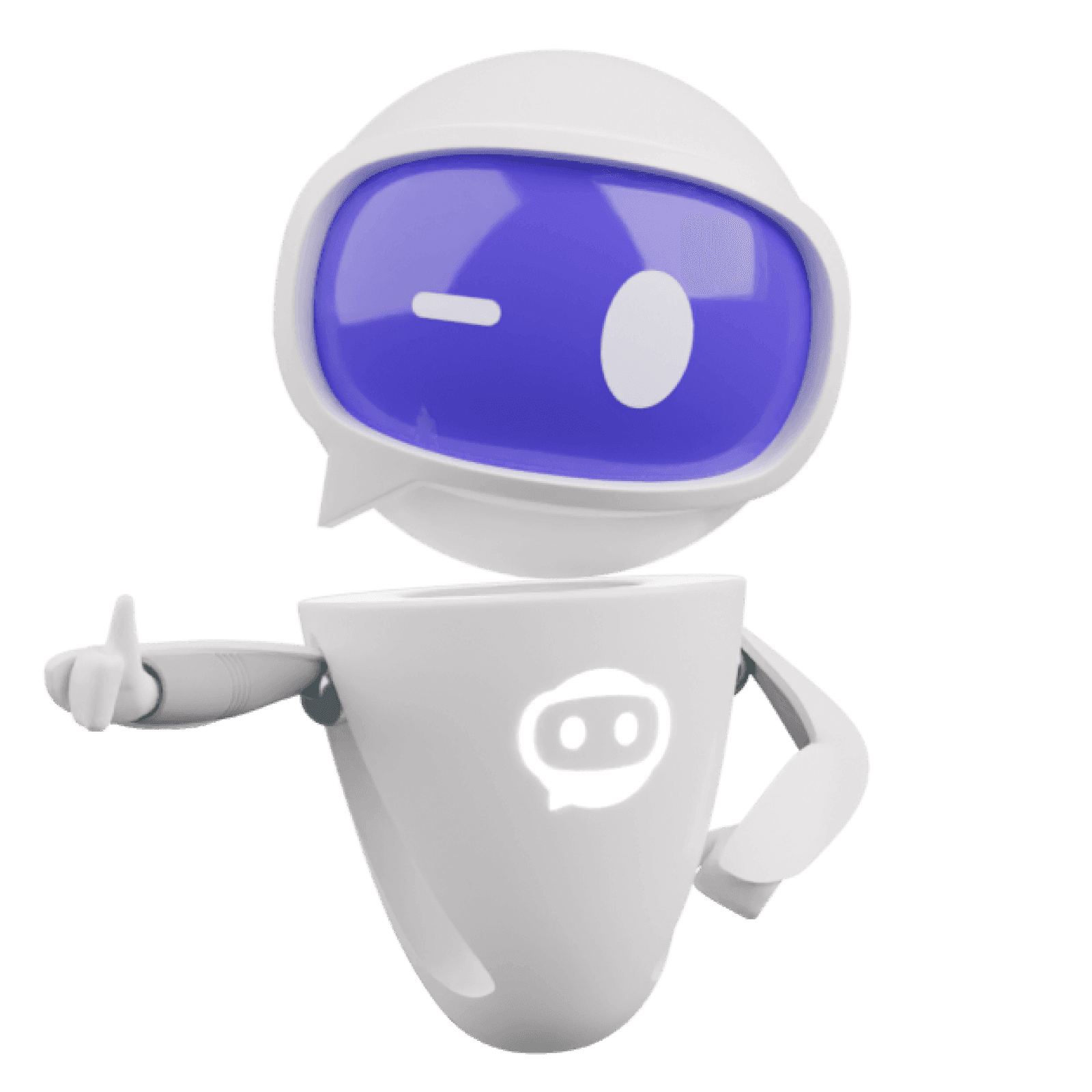Steuerbot giving thumbsup
