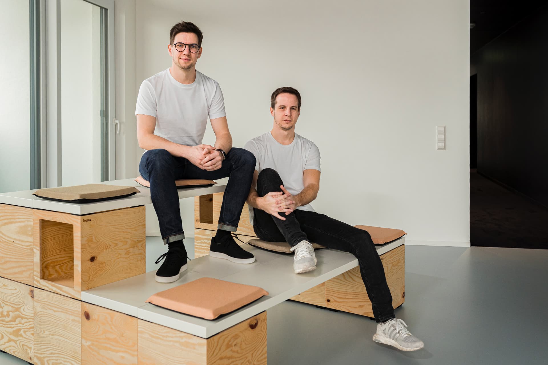 Gründer Jochen Schöllig (links) und Marc Neumann (rechts)