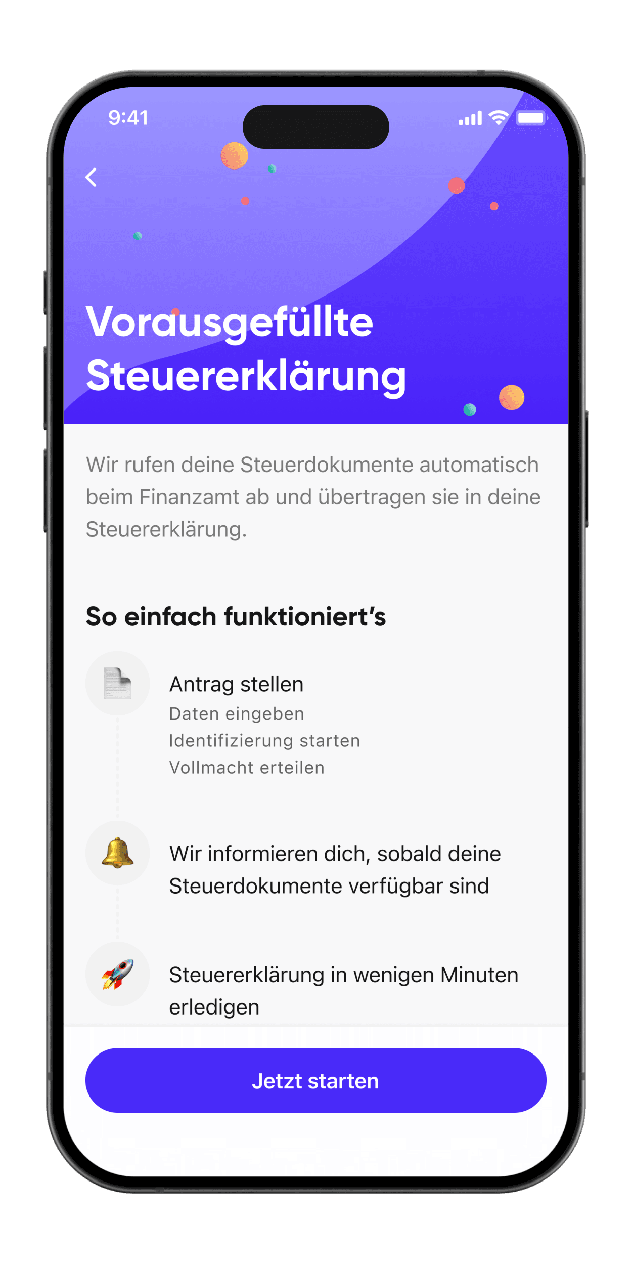 Vorausgefüllte Steuererklärung