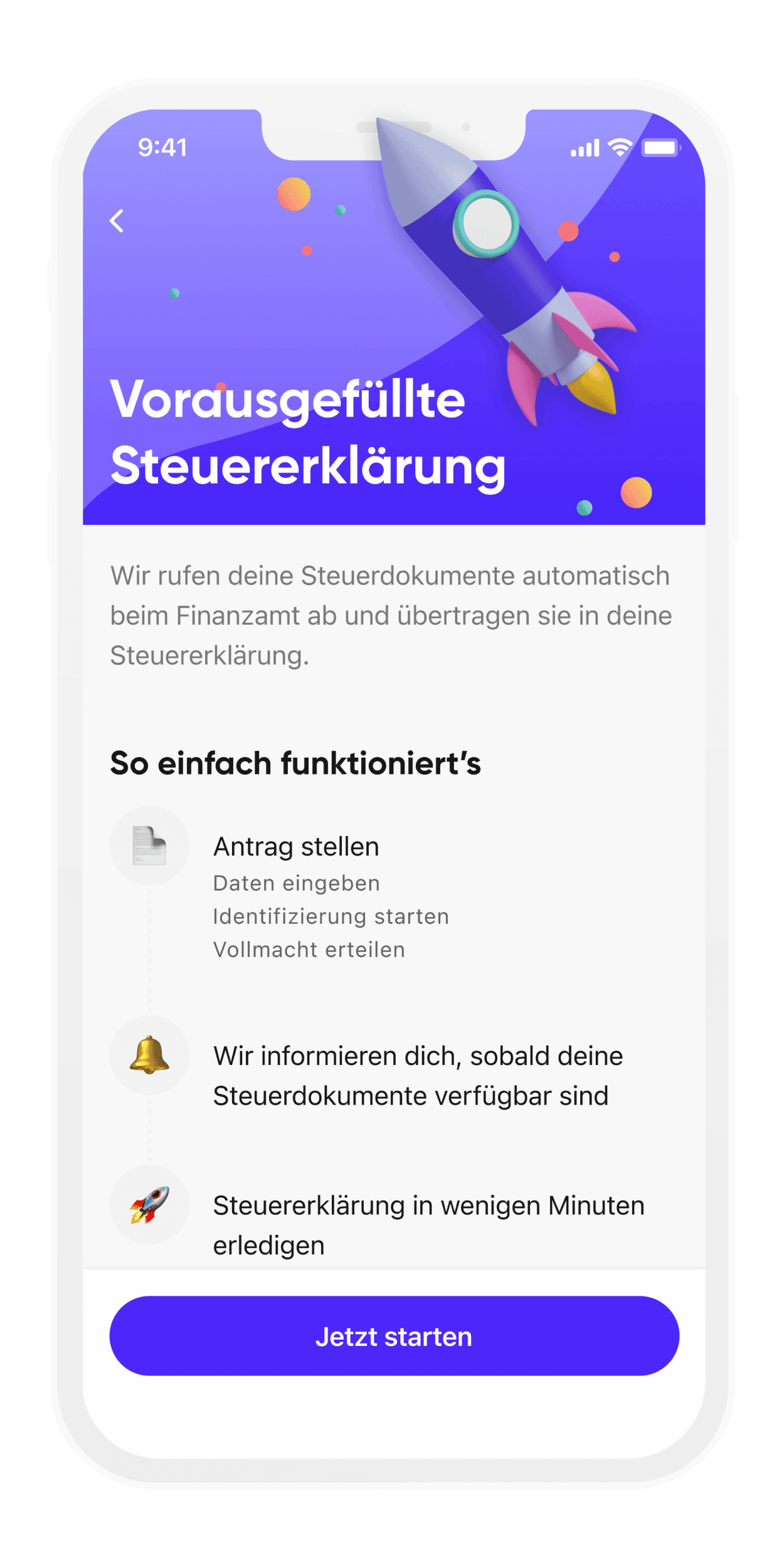 Vorausgefüllte Steuererklärung
