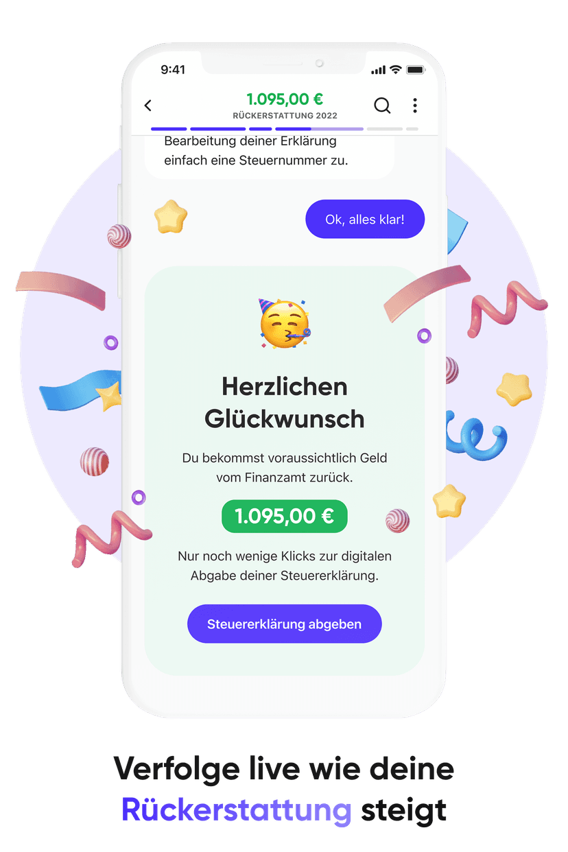 Deine persönliche Steuer-App | Steuerbot