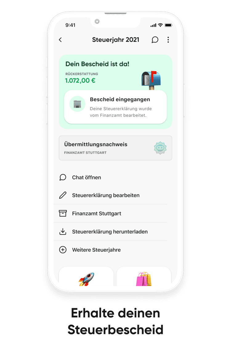 Deine persönliche Steuer-App | Steuerbot